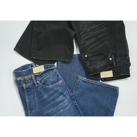 cantate Denim Straight Trousers (VINTAGE WASH)