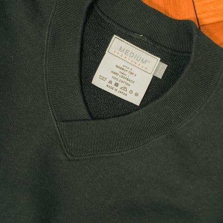 MEDIUM SPORTSWEAR WARMUP TOP V "HARD LOOPBACK"