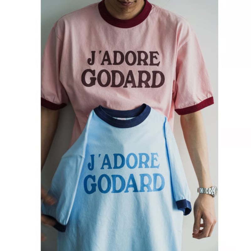 Godard Haberdashery Tシャツ Godard Haberdashery ”Jadore Godard