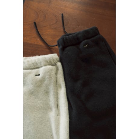 MAATEE&SONS Ex. CASHMERE PILE ROOMPANTS "m&m"⁣