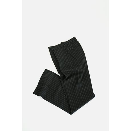 BIBOJA High Waisted Flare Trousers -No Pleat/Slanted Pockets
