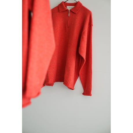 Olde H & Daughter Ex. SILK COTTON  BOAT NECK/HALF ZIP/CARDIGAN