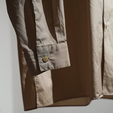 MAATEE&SONS Ex. 染めDJA200/2 POPLIN BEACH SHIRTS