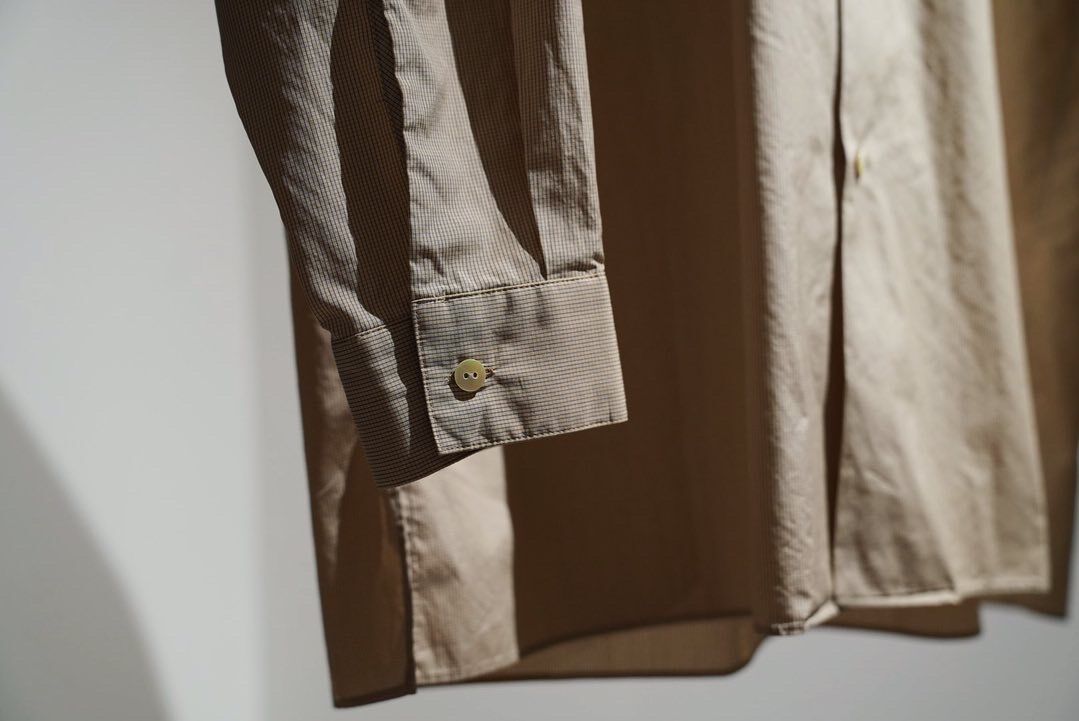MAATEE&SONS Ex. 染めDJA200/2 POPLIN BEACH SHIRTS 