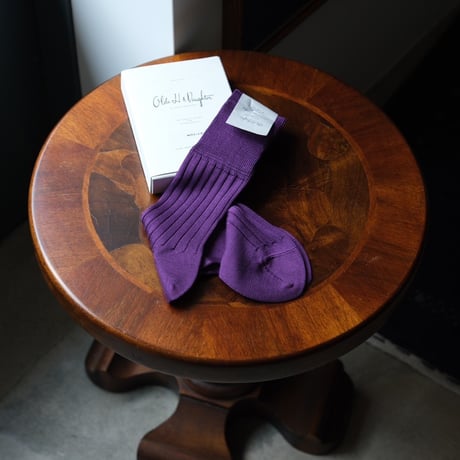 Olde H & Daughter SILK RIB SOCKS