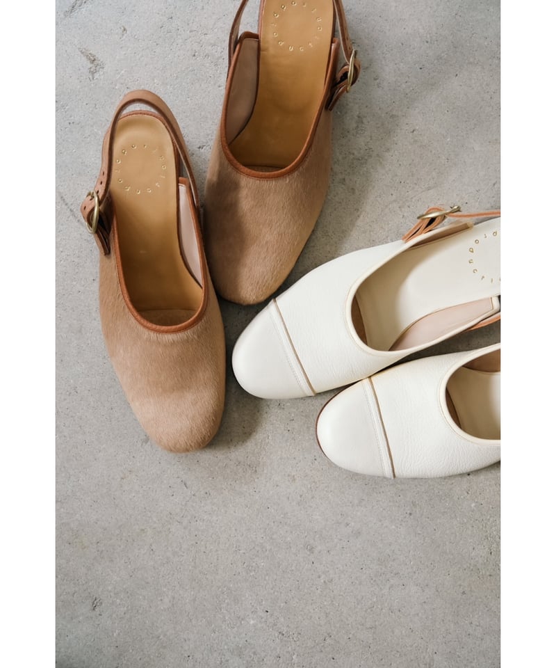 Post Production Ex. Hair Calf Face Sandal | Mus Post Production Ex. Hair Calf Face Sandal | Mus