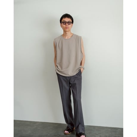 ANCELLM FADED SLEEVELESS T-SHIRT