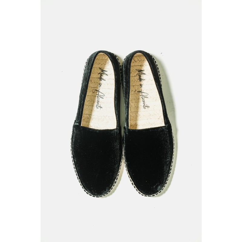 MADE IN ALICANTE VELVET ESPADRILLES | MusterWerk
