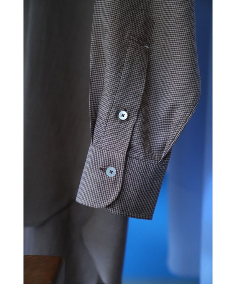 サイズ3 マーティーアンドサンズ ライアン コットンシルクハウンドトゥース サイズ3 マーティーアンドサンズ ライアン コットンシルクハウンド