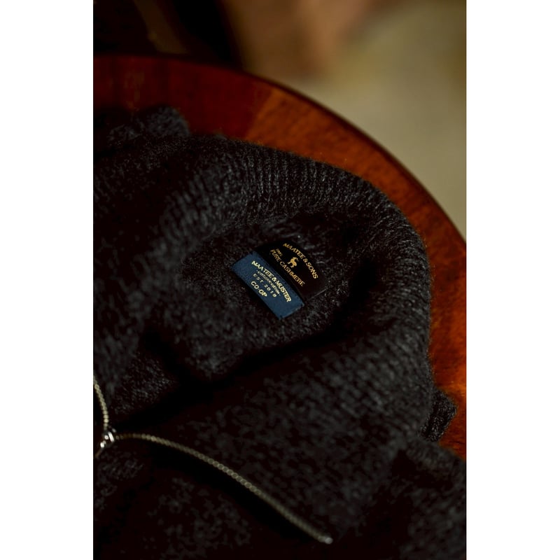 MAATEE&SONS Ex. CASHMERE 強縮絨 ZIP VEST 