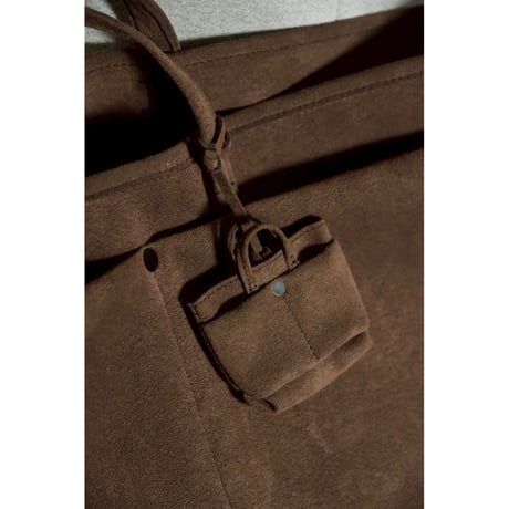 This is a(n) Ex. "Ultrasuede®"Miniature Base Tote Charm S/L