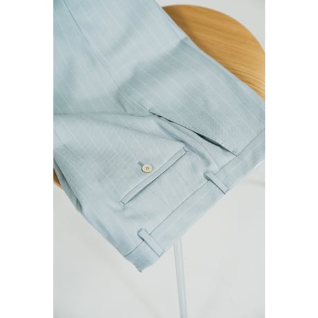BIBOJA High Waisted Flare Trousers - No Pleat/Slanted Pockets