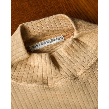 Olde Homesteader EXTRA COTTON RIB MOCK NECK S/S