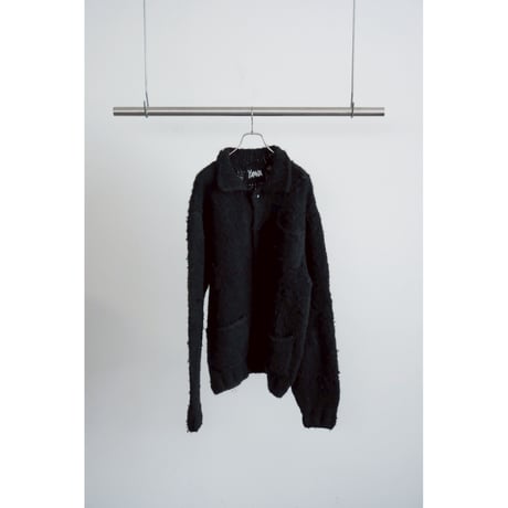 YANABA "ARRON" POLO NECK CARDIGAN