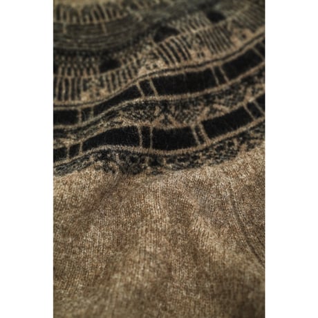 WALENODE "Innocent YAK" Circular yoke sweater