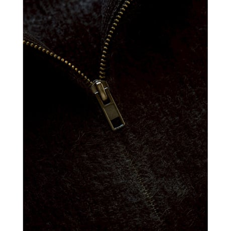 RAINMAKER FOX CASHMERE  ZIP-UP VEST