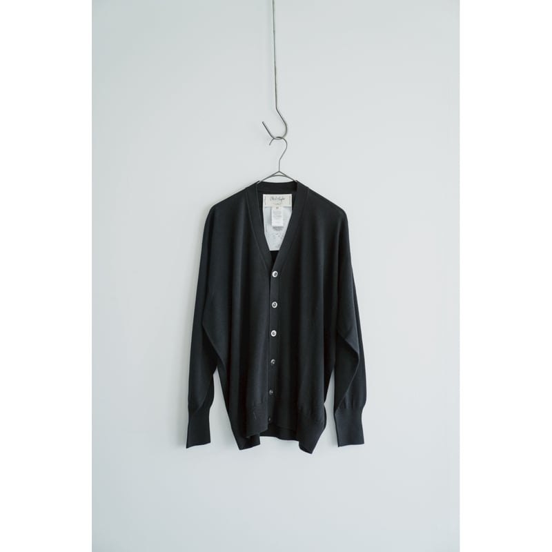 Olde H & Daughter SILK PLAIN STITCH CARDIGAN |