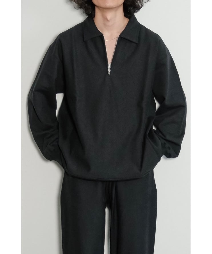 ULTERIOR FADED SILKY TERRY RW HALF ZIP P/O | Mu ULTERIOR FADED SILKY TERRY RW HALF ZIP P/O | Mu