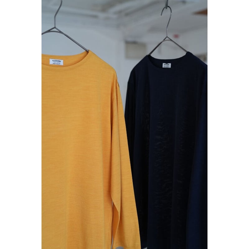 MAATEE&SONS WASHABLE SILK BOAT NECK P/O | Muste