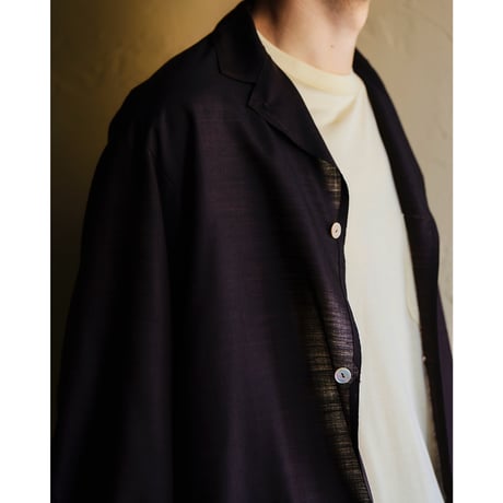 MAATEE&SONS Ex. "H"WOOL 折って折ってSHIRTS JACKET
