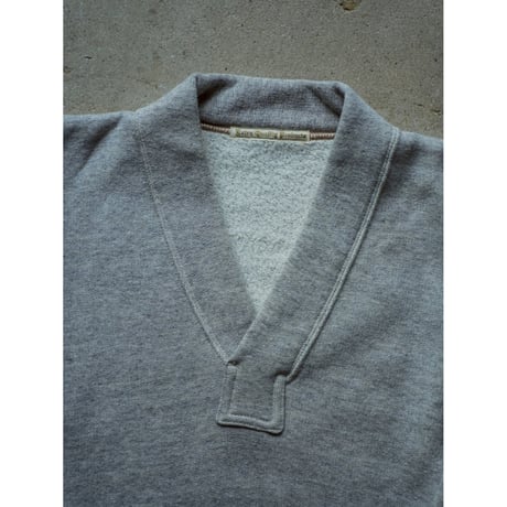 Olde Homesteader EXTRA COTTON FLEECE Y NECK LONG SLEEVE