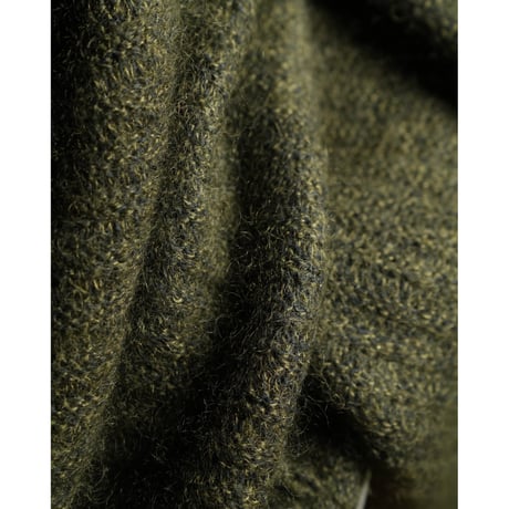 Olde H&Daughter SILK MOHAIR WRAP STITCHES SHIRTS CARDIGAN