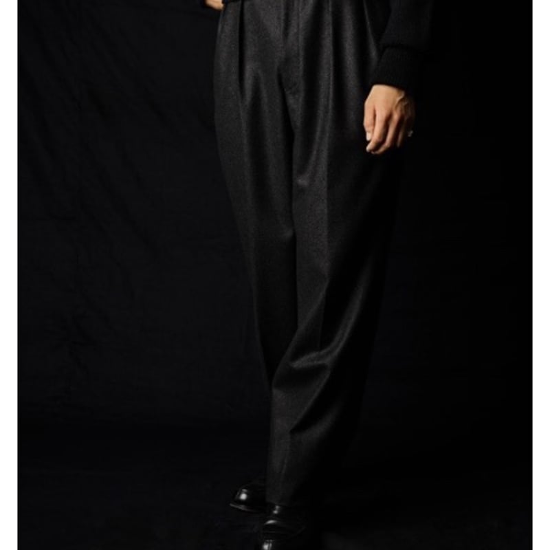 MAATEE&SONS GENTLEMAN FLANNEL COOPER PANTS | Mu