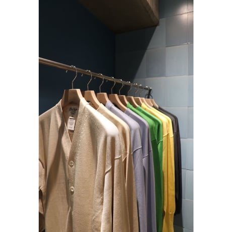 Olde H & Daughter SILK PLAIN STICH V CARDIGAN