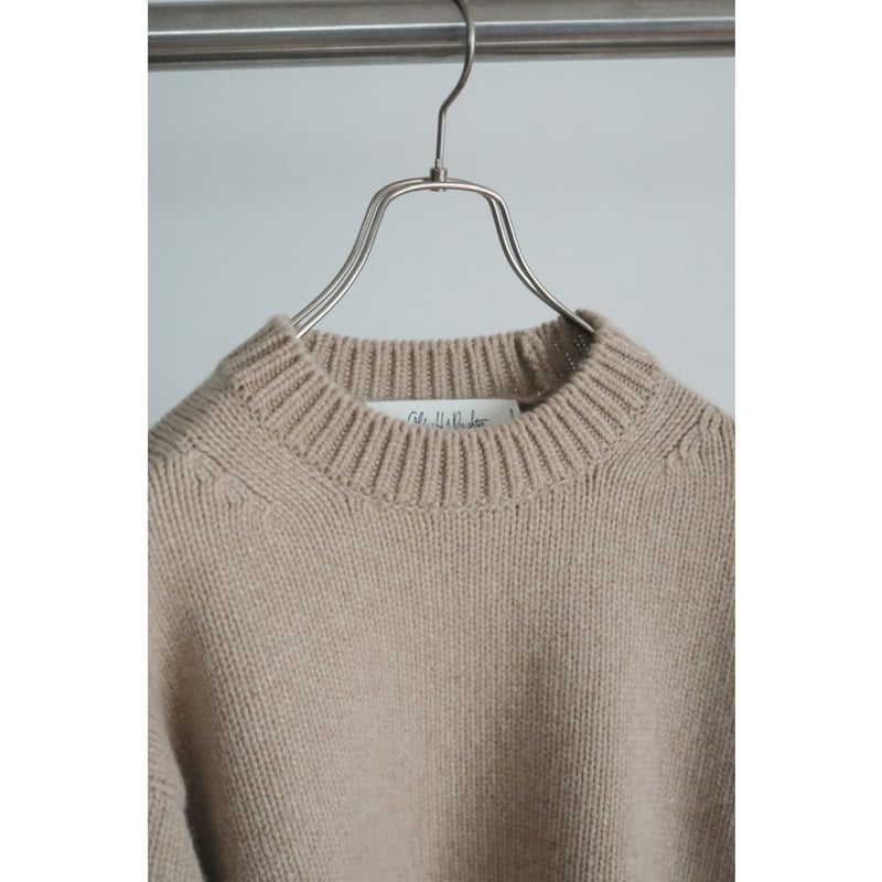 トップス Olde H & Daughter BABY CASHMERE DS Olde H & Daughter BABY CASHMERE CREW NECK P/O |
