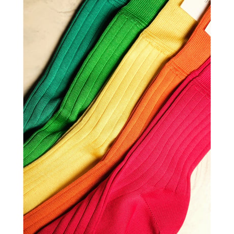 Olde H & Daughter SILK RIB SOCKS