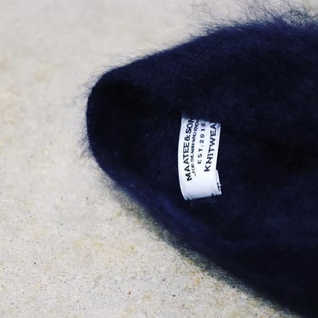 "CHASHMERE FUR" N/B CARDIGAN
