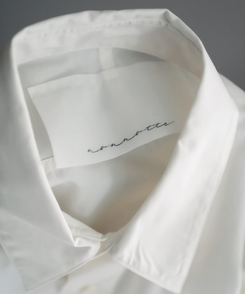 nonnotte Draping Shirt Type A | MusterWerk nonnotte Draping Shirt Type A | MusterWerk
