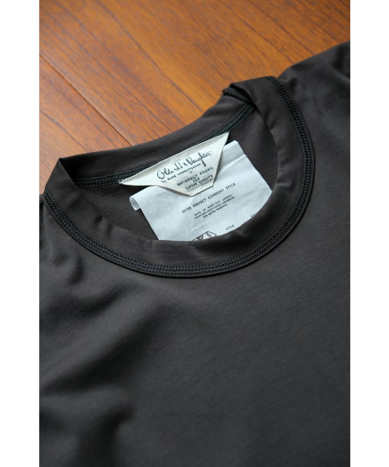 Olde H&Daughter Ex.SUVIN COTTON PLAIN STITCH L/