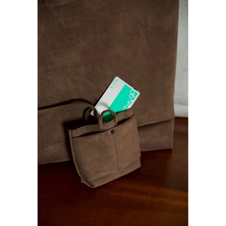 This is a(n) Ex. "Ultrasuede®"Miniature Base Tote Charm S/L