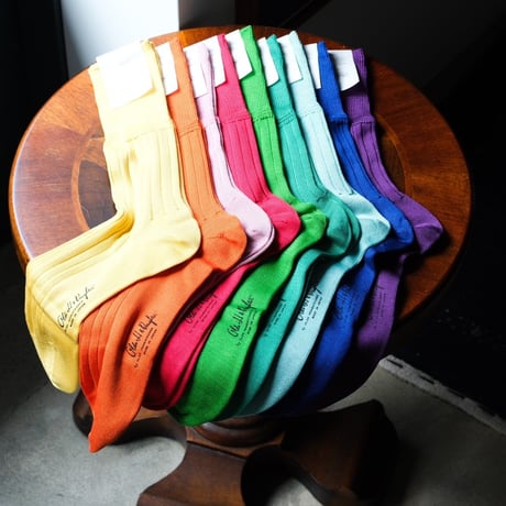 Olde H & Daughter SILK RIB SOCKS