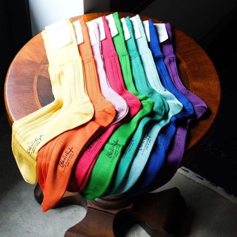 Olde H & Daughter SILK RIB SOCKS | MusterWerk
