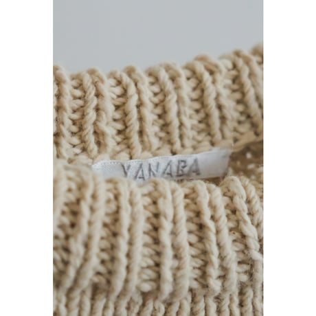 YANABA "ZOFFY" CREW NECK ROUND KNIT