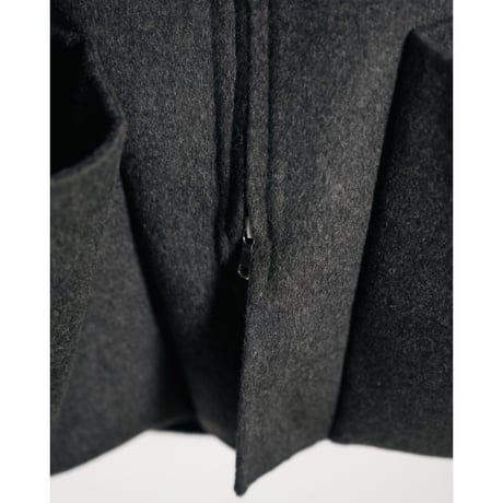 MAATEE&SONS Ex. "RIVER" CASHMERE WFACE VEST