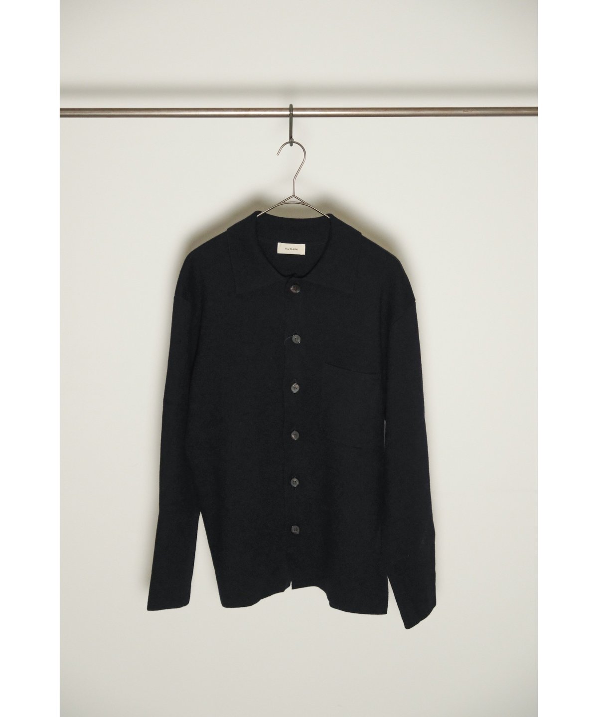 The CLASIK MILLED FINE WOOL SHIRT CARDIGAN | Mu The CLASIK MILLED FINE WOOL SHIRT CARDIGAN | Mu