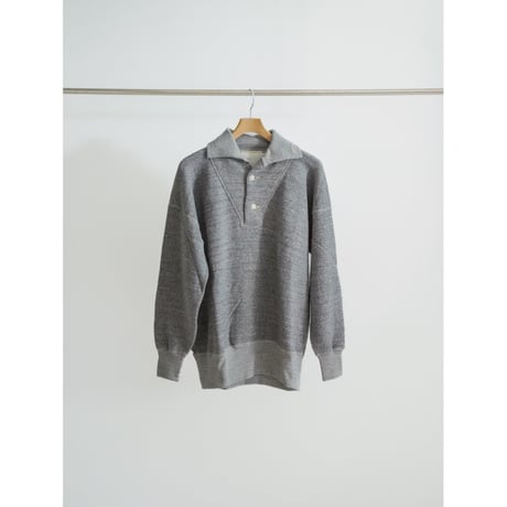 Olde Homesteader EXTRA COTTON FLEECE STAND NECK LONG SLEEVE