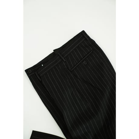 BIBOJA High Waisted Flare Trousers -No Pleat/Slanted Pockets