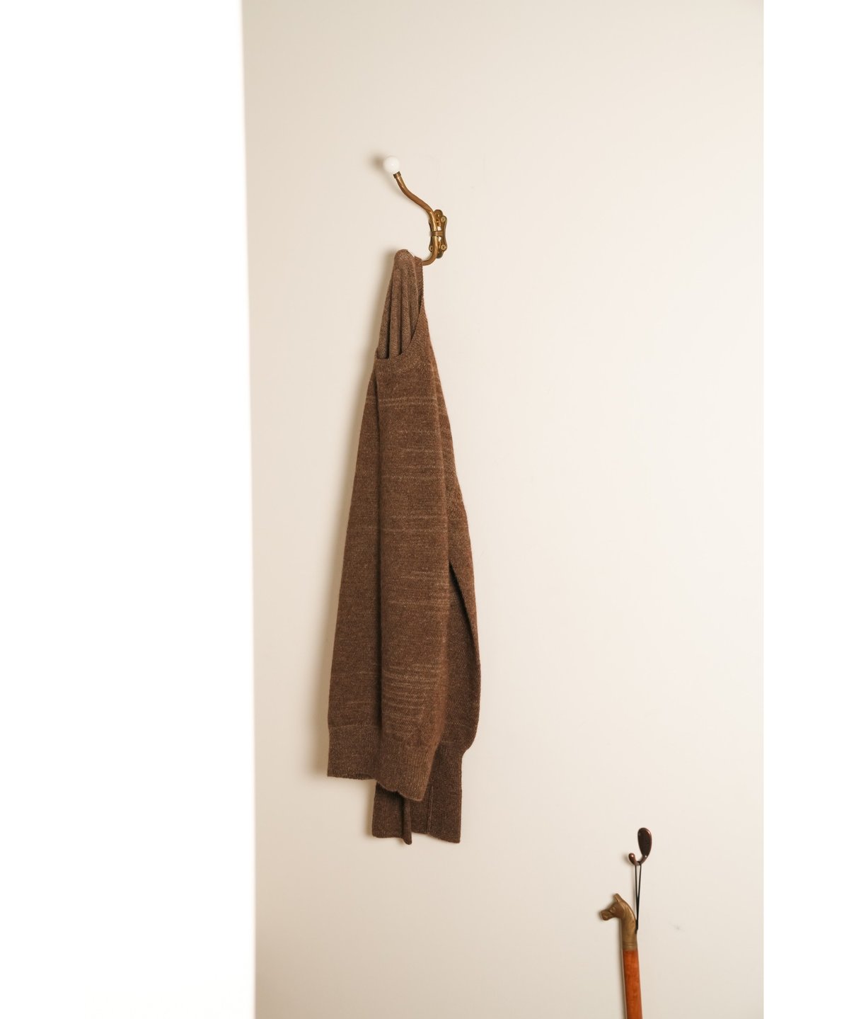 MAATEE&SONS RBALPACA-CASHMERE/MINK SS天竺 SWEATER