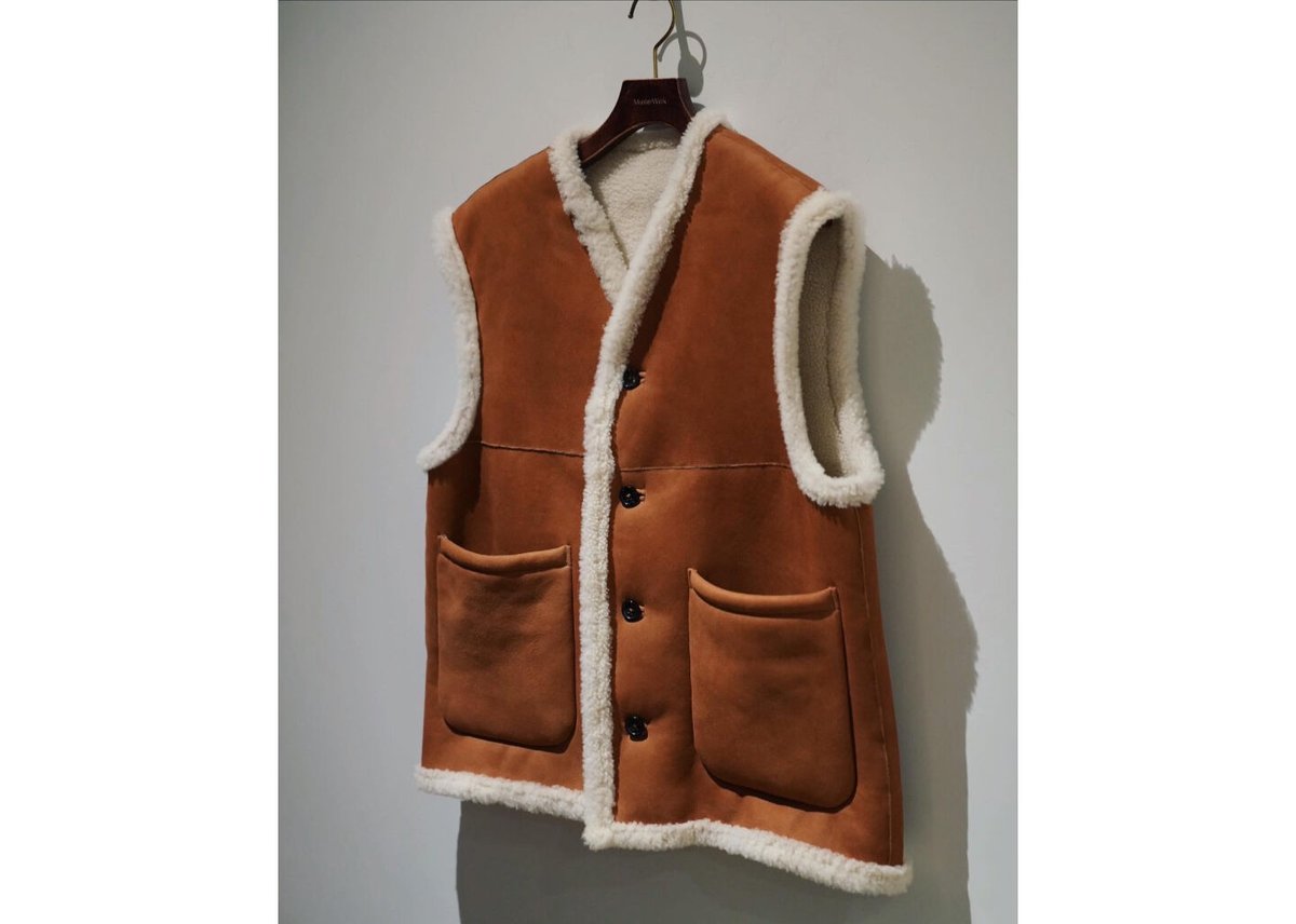 MAATEE\u0026SONS Ex. LACAUNE MOUTON VEST