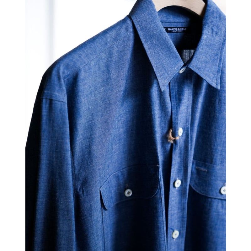 MAATEE&SONS CHAMBRAY WORK SHIRTS | MusterWerk