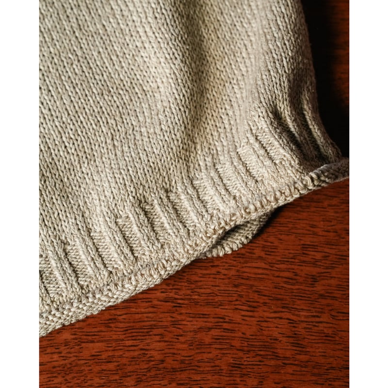 トップス Olde H & Daughter SILK COTTON HALF ZIP Olde H & Daughter SILK COTTON HALF ZIP P/O | Mu