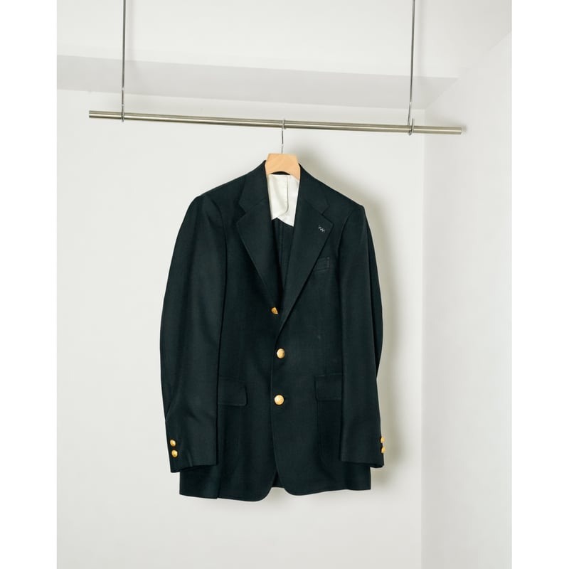 MAATEE&SONS Ex. HARD TWISTED SILK SINGLE BLAZER