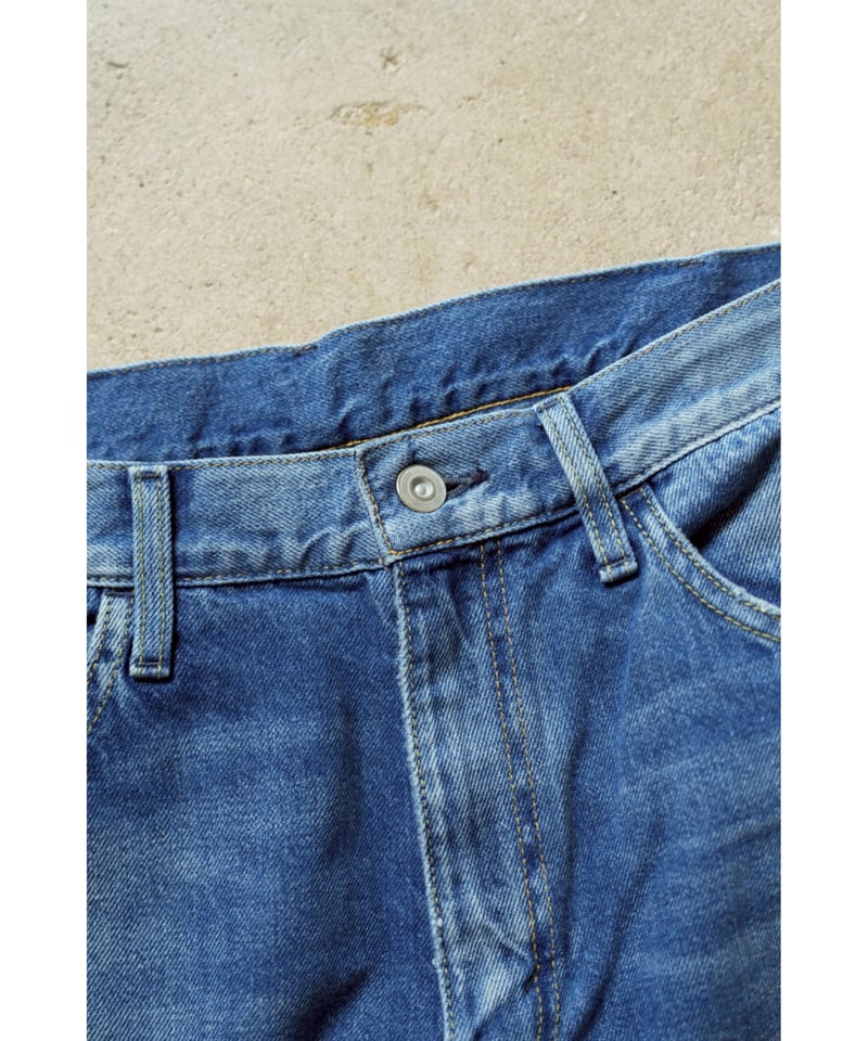 パンツ maatee&sons FLARE DENIM REPAIR - INDIGO1 FLARE DENIM repair(1(MEN) Indigo/インディゴ): MAATEE&SONS