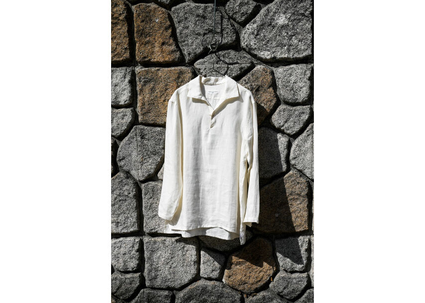 ♠LïNENです Aquellos Ojos Verdes DRESSED LINEN CAPRI SHIRTS