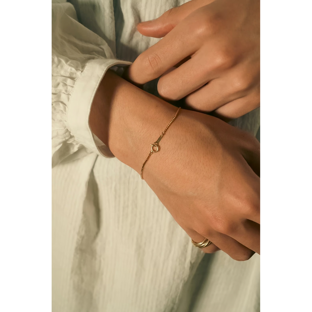 MusterWerk Ex. 18K 1.2 Venetian Chain Bracelet