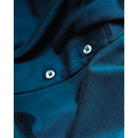 MAATEE&SONS 240/2 SILK PIQUE HENRY TEE L/S